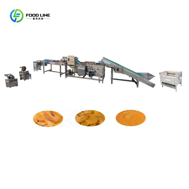 Automatic Garlic Clove Breaking Peeling Line Onion Garlic Powder Production for Industrial Food Factory Custom
