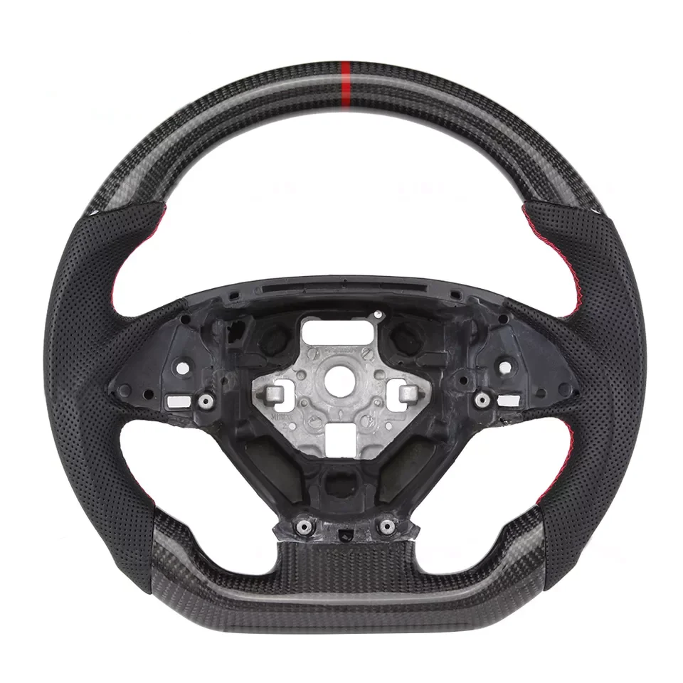 Customized Real Carbon Fiber Steering Wheel Compatible With 2016-2020 Chevrolet Camaro ZL1 SS Car Steering Wheel