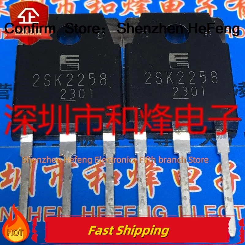 5PCS-10PCS 2SK2258  TO-3P 1000V 4A    NEW AND ORIGINAL  Quality Can Be Purchased