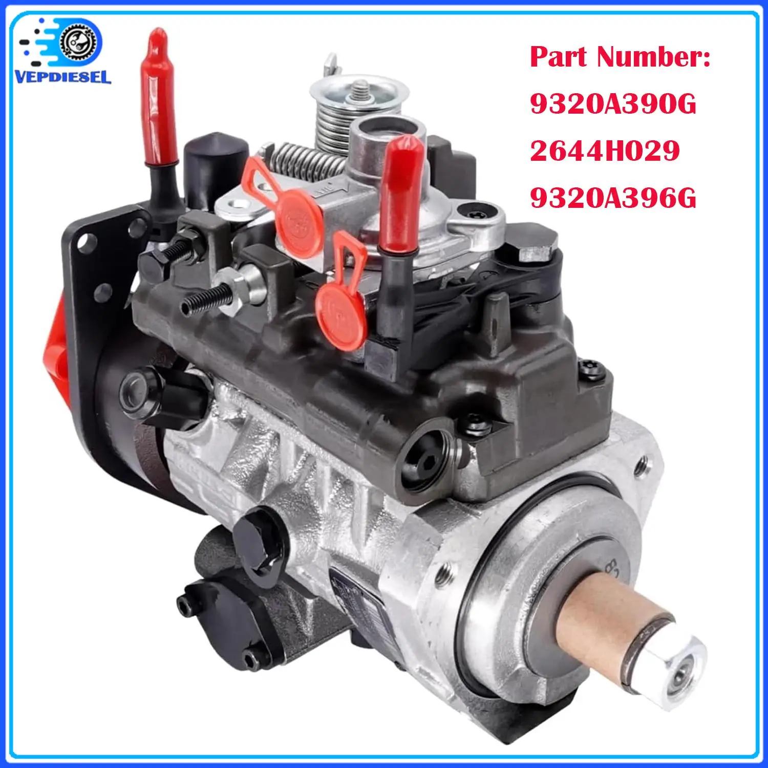 

1pc Fuel Injection Pump 9320A390G 2644H029 9320A396G For Delphi DP210 Perkins VISTA 4T Engine Excavator Accessories