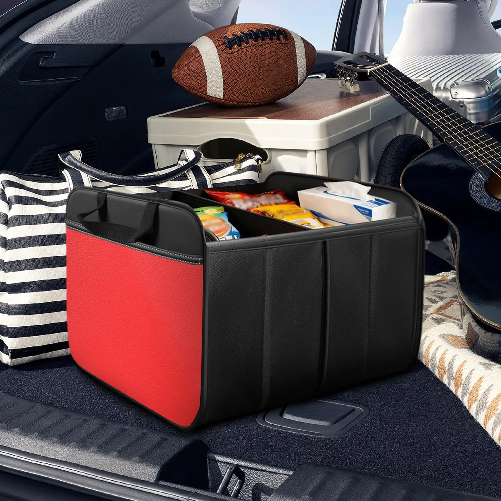 

Большой органайзер для хранения грузовых автомобилей, органайзер для багажника, складная водонепроницаемая коробка, складной инструмент для хранения грузовых автомобилей, багажник для грузовиков