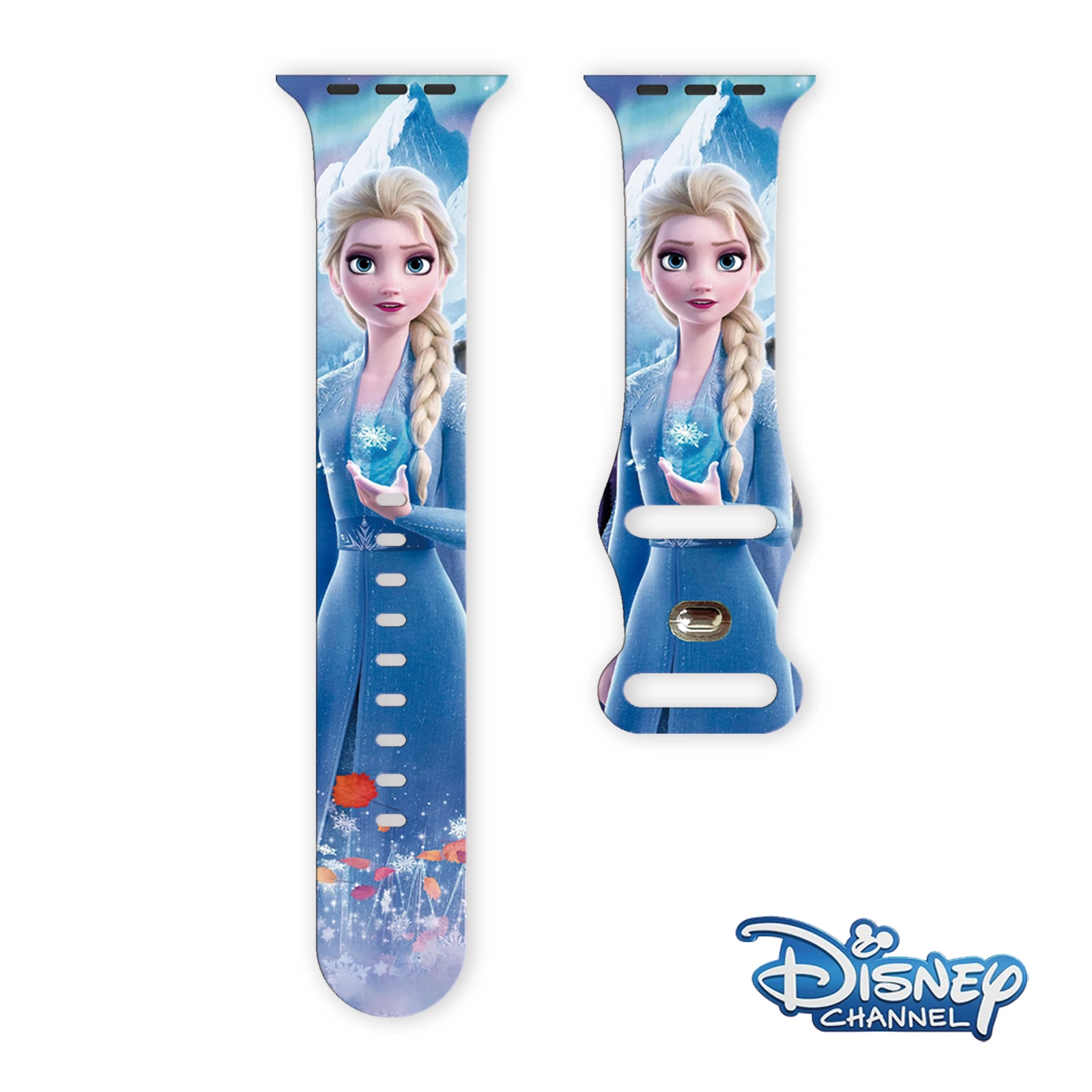 

Magical Frozen Series Printed Strap for iWatch 11 10 9 8 Silicone Band Replaceable Watchband for Apple Watch 46mm 42mm 41mm 40mm