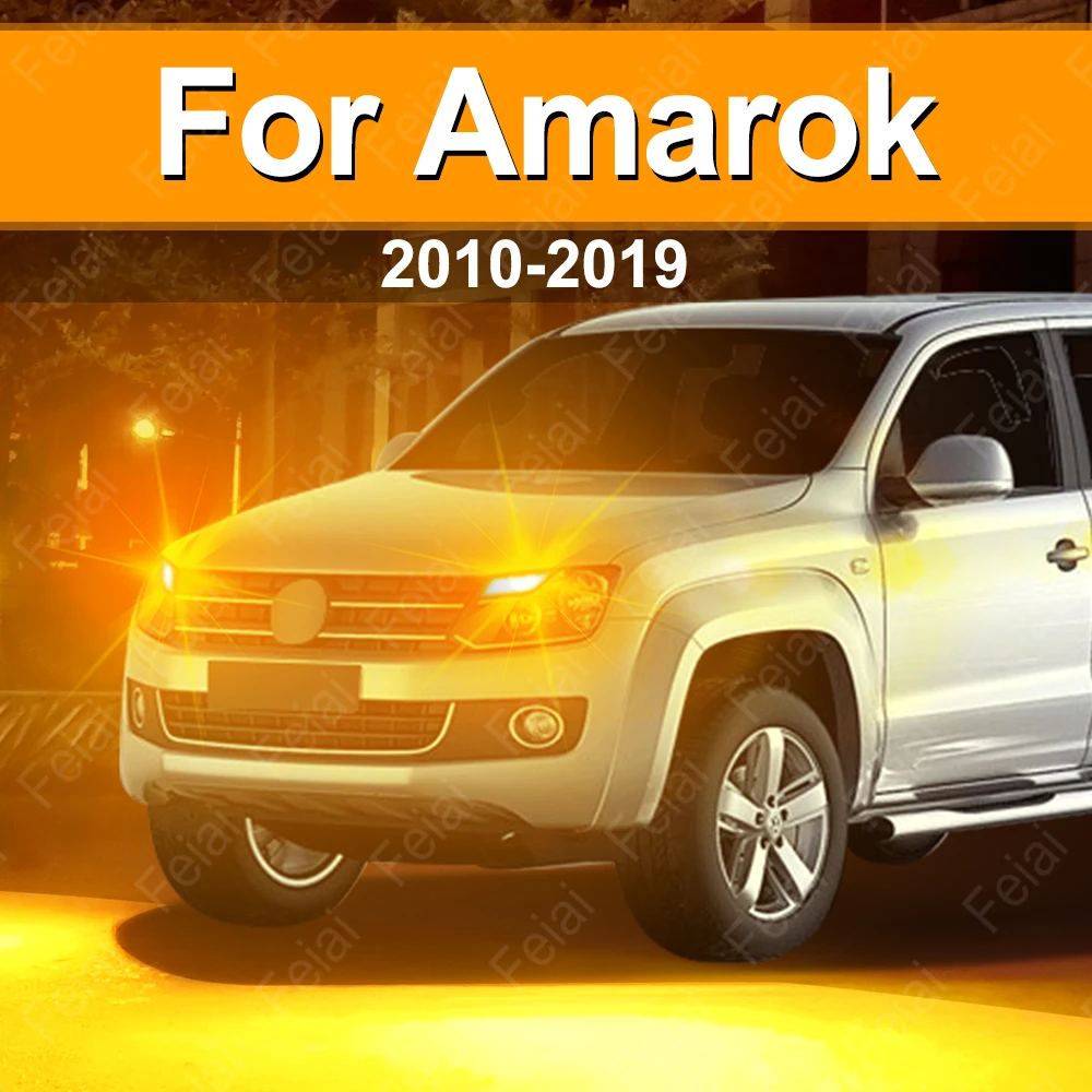 For Volkswagen VW Amarok Turn Signal LED Lights Amarok Accessories LED Indicator Light Bulb 2010 2011 2012 2013 2014 2015-2019