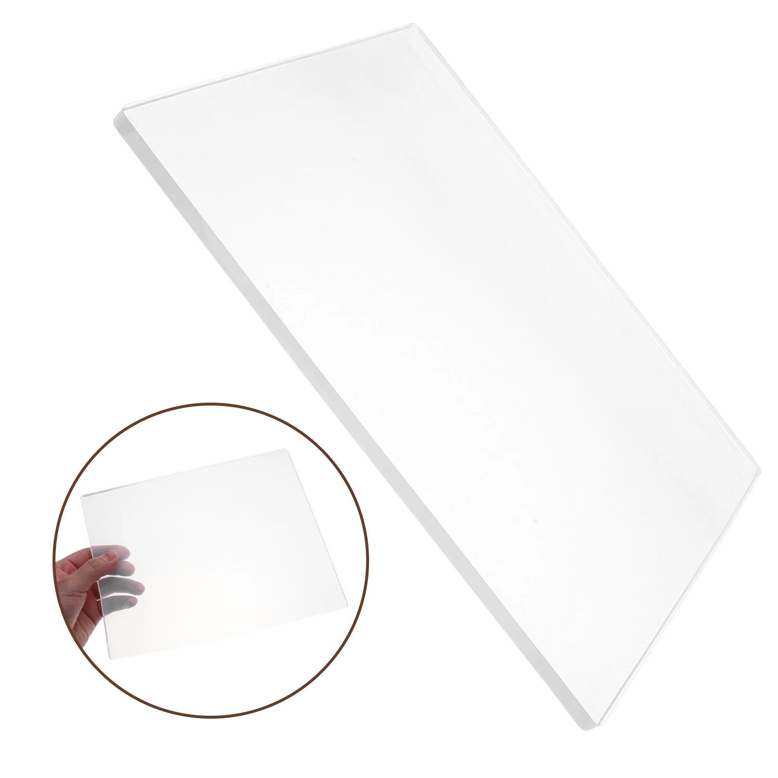 

Large Gel Printing Plate A4, 20x25cm Gel Plate For Printmaking Scrapbooking Printing Board Reusable Monoprint Gel Plate