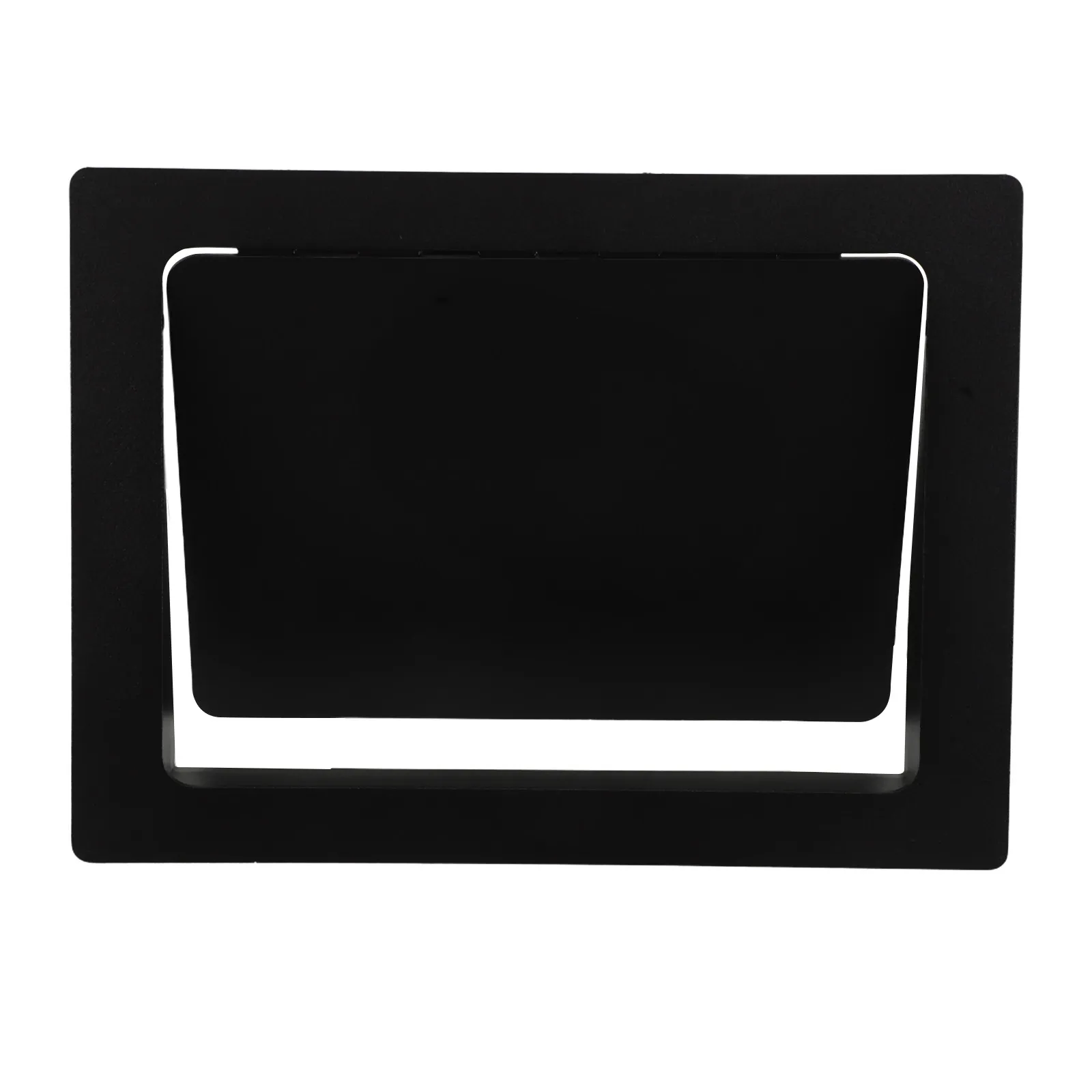 

Stainless Steel Trash Can Lid Replacement Recessed Flush Mount Side Opening Under Counter Garbage Bin Cover for Kitchen Bathroom