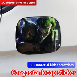 Joker-pegatina para tanque de combustible de coche, calcomanía impermeable, protector solar, medidor de combustible, pegatinas vacías, accesorios de vinilo de estilo para coche