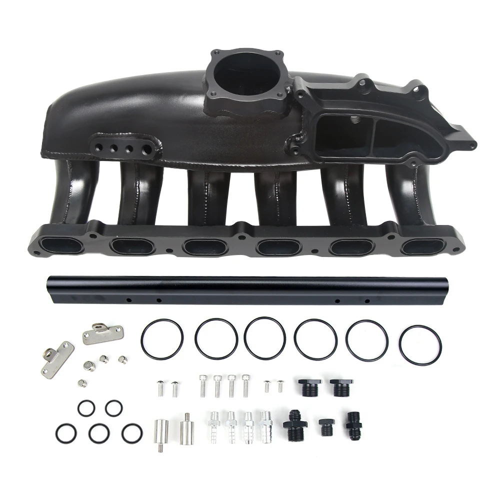 

90mm Billet Intake Manifold with Fuel Rail Kit SET for BMW N55 3.0T All E Series F Series Chassis Code