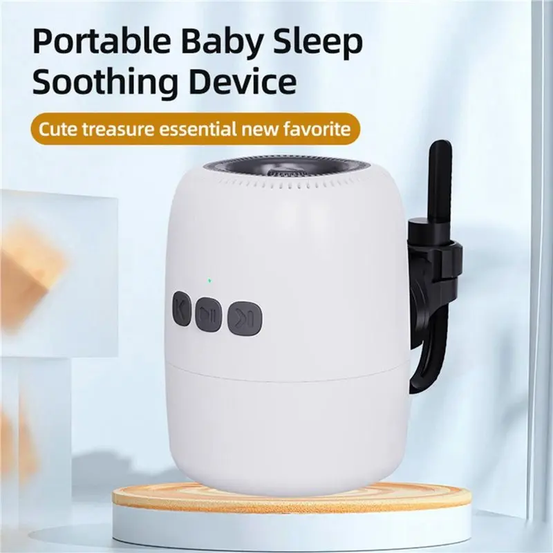 BHTS-Sleep Aid Device Baby Shaker Portable Stroller Rocker Automatic Infant Swivel Sleep Soother With White Noise