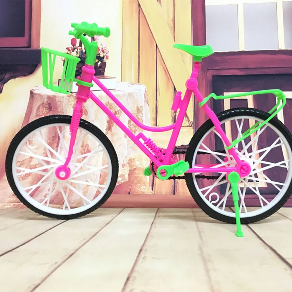 

Large-Scale Plastic Bike Mini Accessory For Home Office Decor Diy House Simulation Bike Adornment Craft Kids Playroom