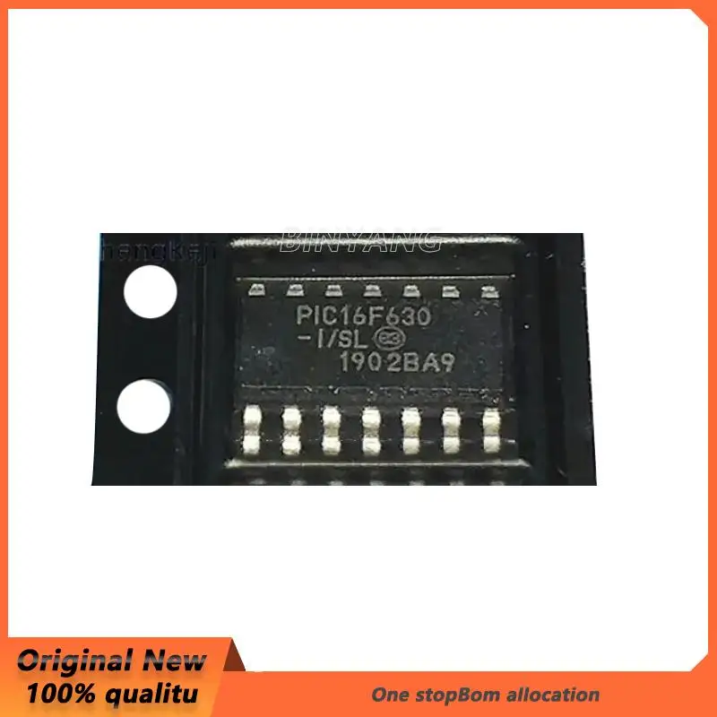 

20pcs/lots New Original PIC16F630-I/SL PIC16F630 SOP14 In stock!