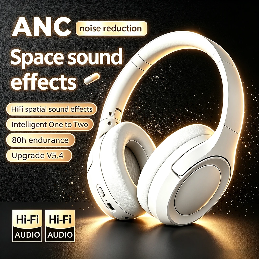 Беспроводные накладные наушник – обзор и цена Anc Wireless Over Ear Headphones