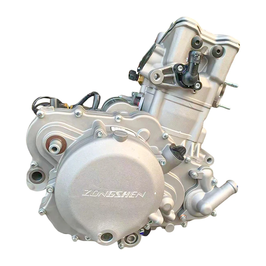 

Zongshen 4 Valve Engine NC450CC EFI Version, Carburetor Version 6 Gear Motorcycle Engine Assembly Zongshen NC450 Engine ZS194MQ