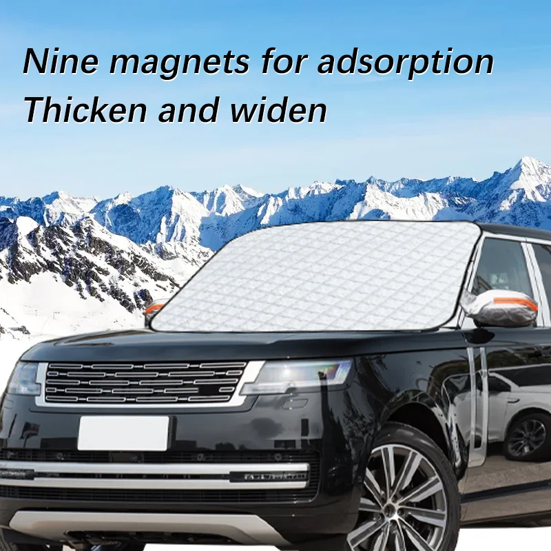 

Magnetic Car Windshield Snow Cover Winter Ice-Frost Guard For Land Rover Range Rover Executive Edition Exterior Accessories