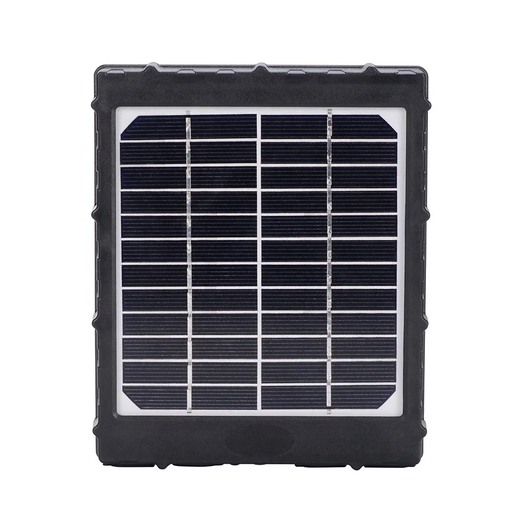 IP66 Waterproof Mini 6V 9V 3W Solar Panels Charger Power Bank 12V 3W With Batteries 8000mah for Outdoor Hunting Trail Cameras