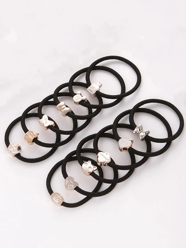 20Pcs/Set Hair tie Rubber Band Hair Rope Elastic Hair Band Hair Accessories