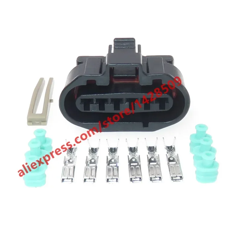 1 Pcs MG640547-5 6 Pin Female MAF Sensor And Ignition Distributor For Mitsubishi Automotive Connector Car Plug