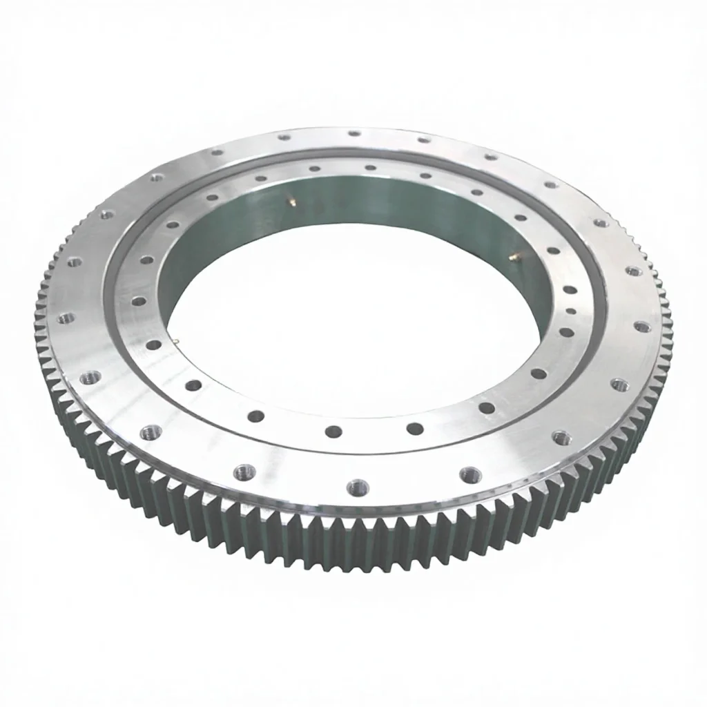 External Gear Single Row Four Point Contact Ball Type 011.30.630 Slewing Bearing
