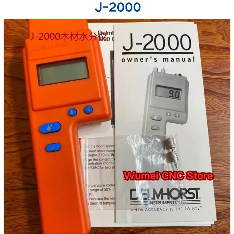 DELMHORST Wood Moisture Meter J-2000 Plug in Wood Moisture Tester J-2000/PKG