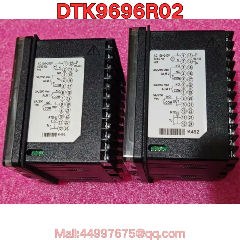Second-hand DTK9696R02 temperature controller function test is normal
