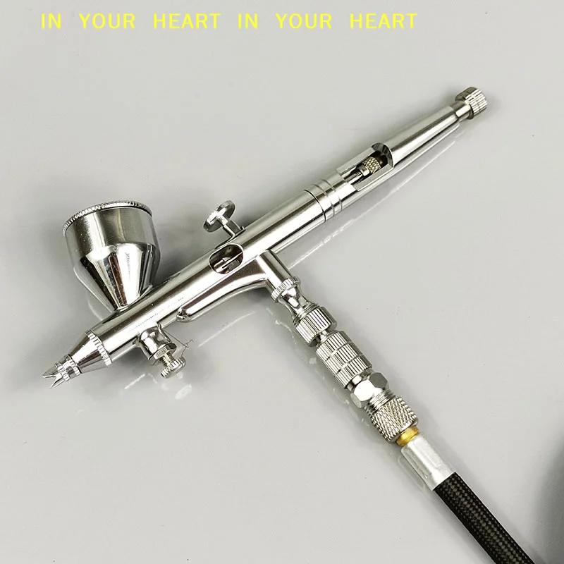 【X】Airbrush Quick Disconnect Coupler Quick Release Fitting Adapter With 5 Male Fitting 1/8 INCH Fitting Hose Air Brush Parts