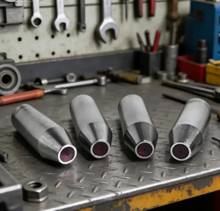 EDM Electrode Drill Guide 12mm x 42mm Ruby Electrode Guide EDM Drilling Parts 0.2-3.0mm  1PC