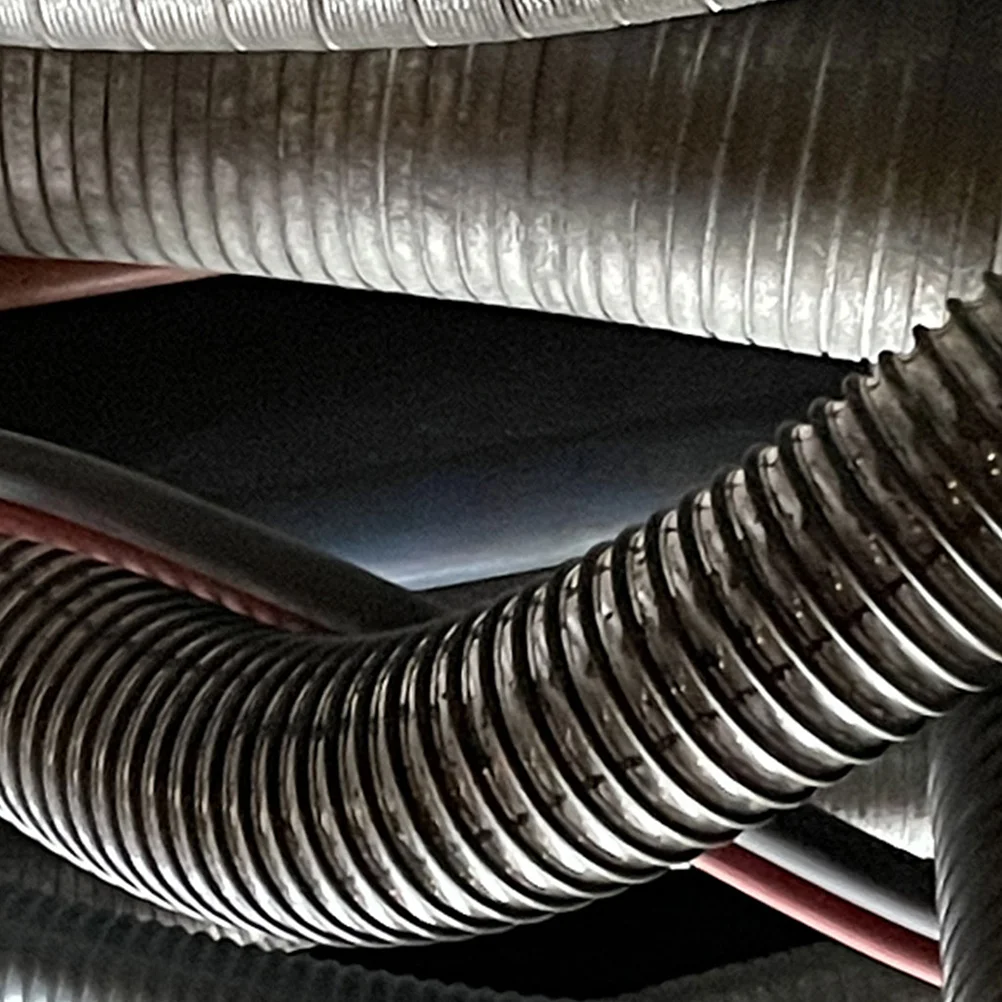 Flexible Aluminum Pipe Dryer Hose Foil Ducting Expanding Thicken Vent Kit Air Hoses Pvc Portable Conditioners