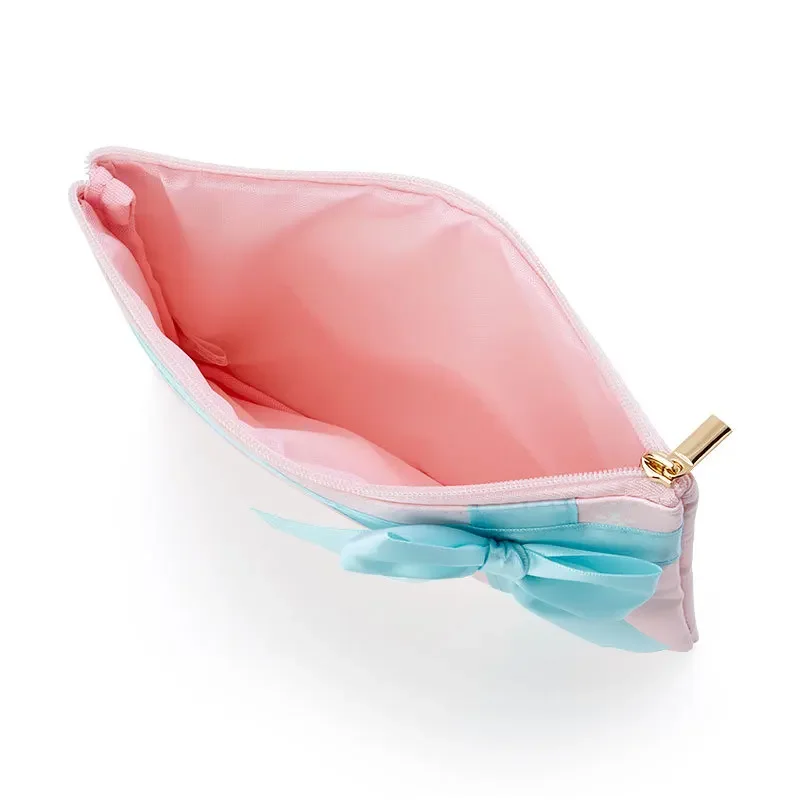 حقيبة مستحضرات التجميل سينامورول كارتون ماي ميلودي أحمر الشفاه مستحضرات التجميل تخزين حقائب متعددة الوظائف للمرأة شخصية الرسوم المتحركة