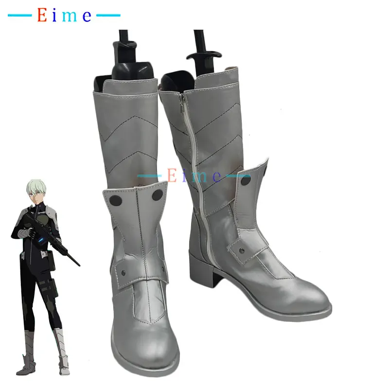 Ichikawa RENO Cosplay Shoes Anime Kaiju No 8 Cosplay Props PU Leather Shoes Halloween Carnival Boots Custom Made