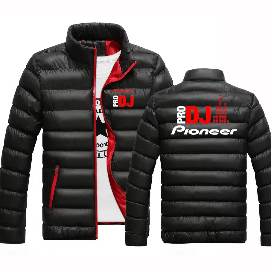 2024 Men New DJ Pioneer PRO Autumn and Winter Printing High Quality Leisure Cotton Clothes Jacket Comfortable Coats Tops