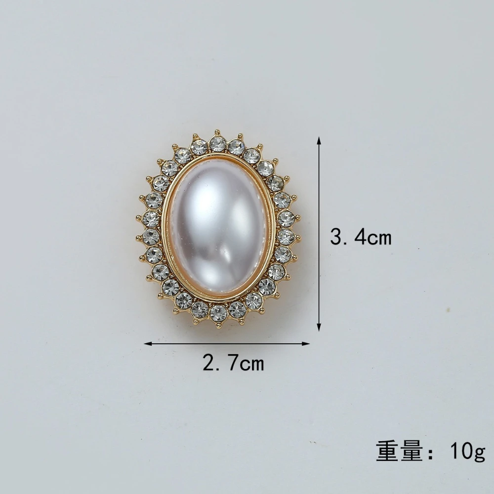 1 قطعة أزرار أكمام اللؤلؤ الموضة الكورية للنساء الراقية أزرار القميص يغطي دعوى وشاح كليب اكسسوارات مجوهرات أنيقة #3