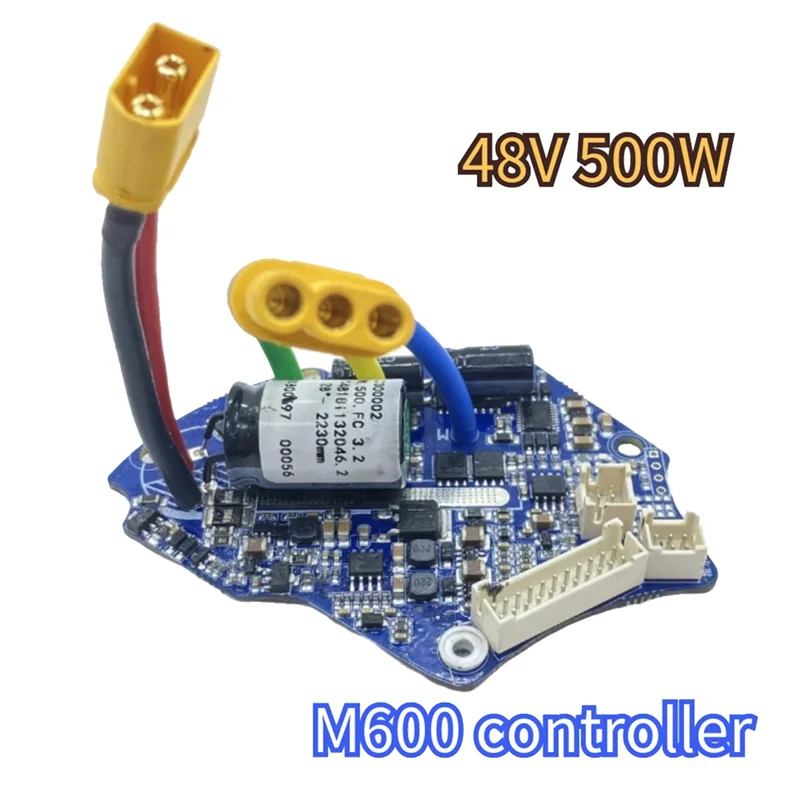 Ebike Motor Controller for M600 G521, 48V 500W Middle Motor Controller Replacement Part for Electric Bikes