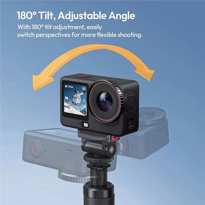AA84 Tripod Mount OA27 Quick Release Cold Shoe Mount For DJI Action 6/Nano Magnetic Adapter 1/4