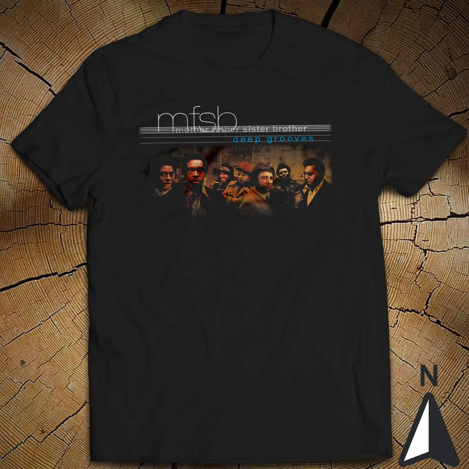 Deep Grooves Shirt MFSB Mother Father Sister Brother Gamble and Huff Thom Bell