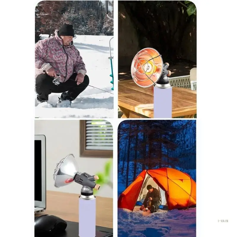 M5TC Electric Space Air Warmer Suit Safety Energy-saving Heaters Camp for Camping, Outdoor Activity, and Office