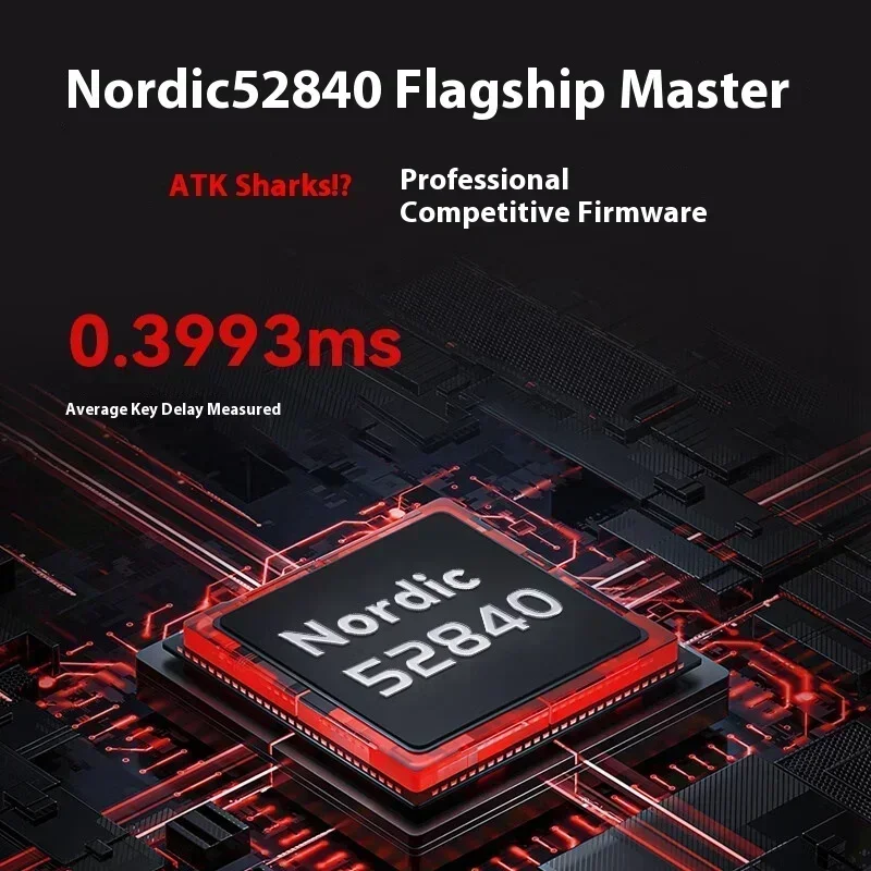 ATK Liekong F1 Wireless Mouse 8K PAW3950 Sensor Dual Mode Smart Speed Game Mouse Customized Lightweight PC Gamer  Accessories