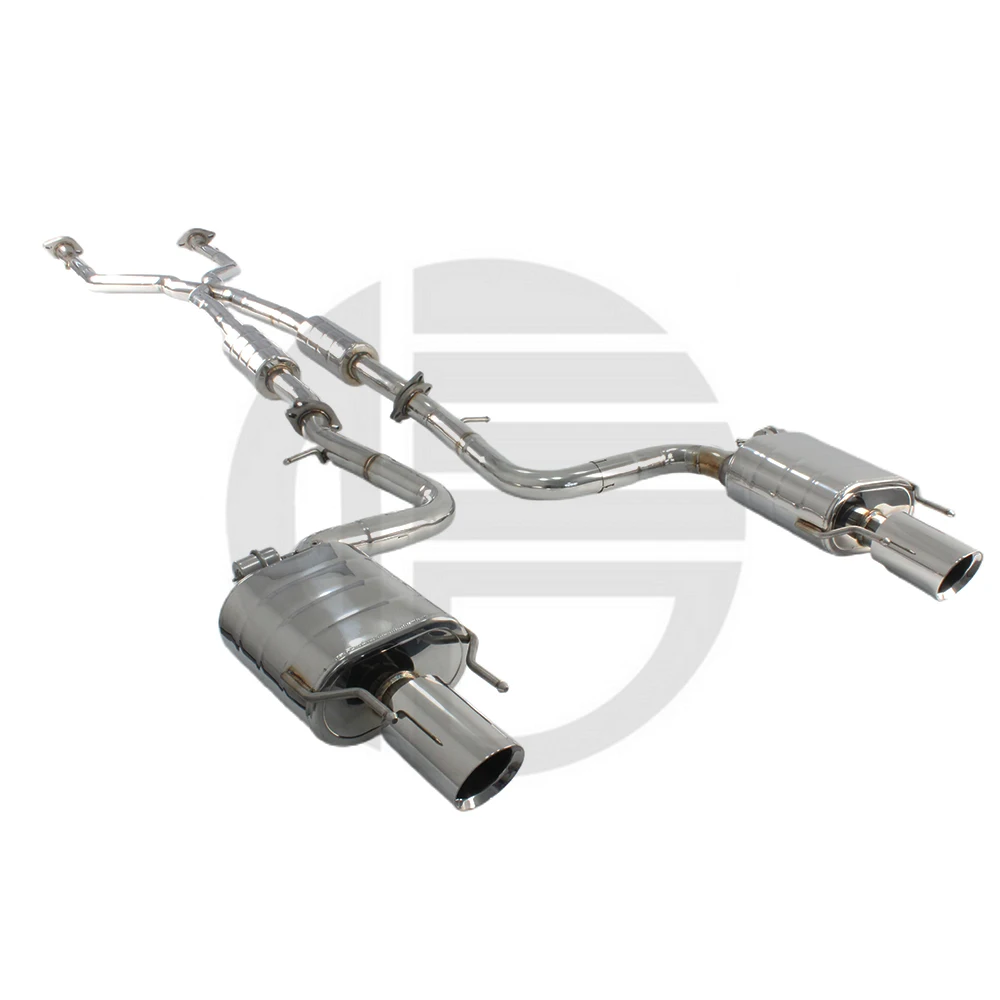 

Cc CarSS304 Valvetronic Exhaust System for IS250 IS300 IS350 3.5L Performance Muffler Valve Catback With Tips