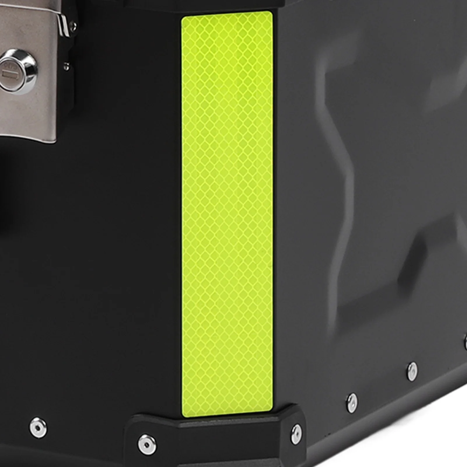 Motorrad Seite Satteltasche Box Tragbare Reflektierende Aufkleber Motorrad Seite Fall Wasserdicht für Roller für Helm Gepäck