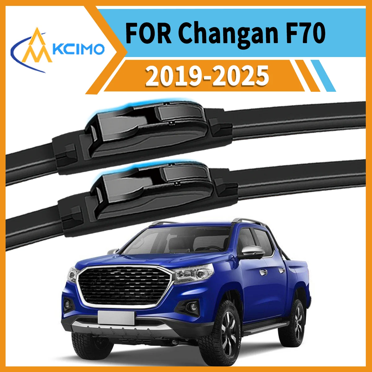 

Drive with Confidence 2PCS Wiper Blades for Changan F70 2019-2025 All-Weather Performance Smudge-Free Durable & Quiet