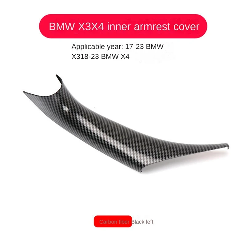 ที่จับประตูรถด้านในแบบดึงฝาครอบป้องกันสำหรับ-BMW X3 G01 G08 G02 X4 2017-2023