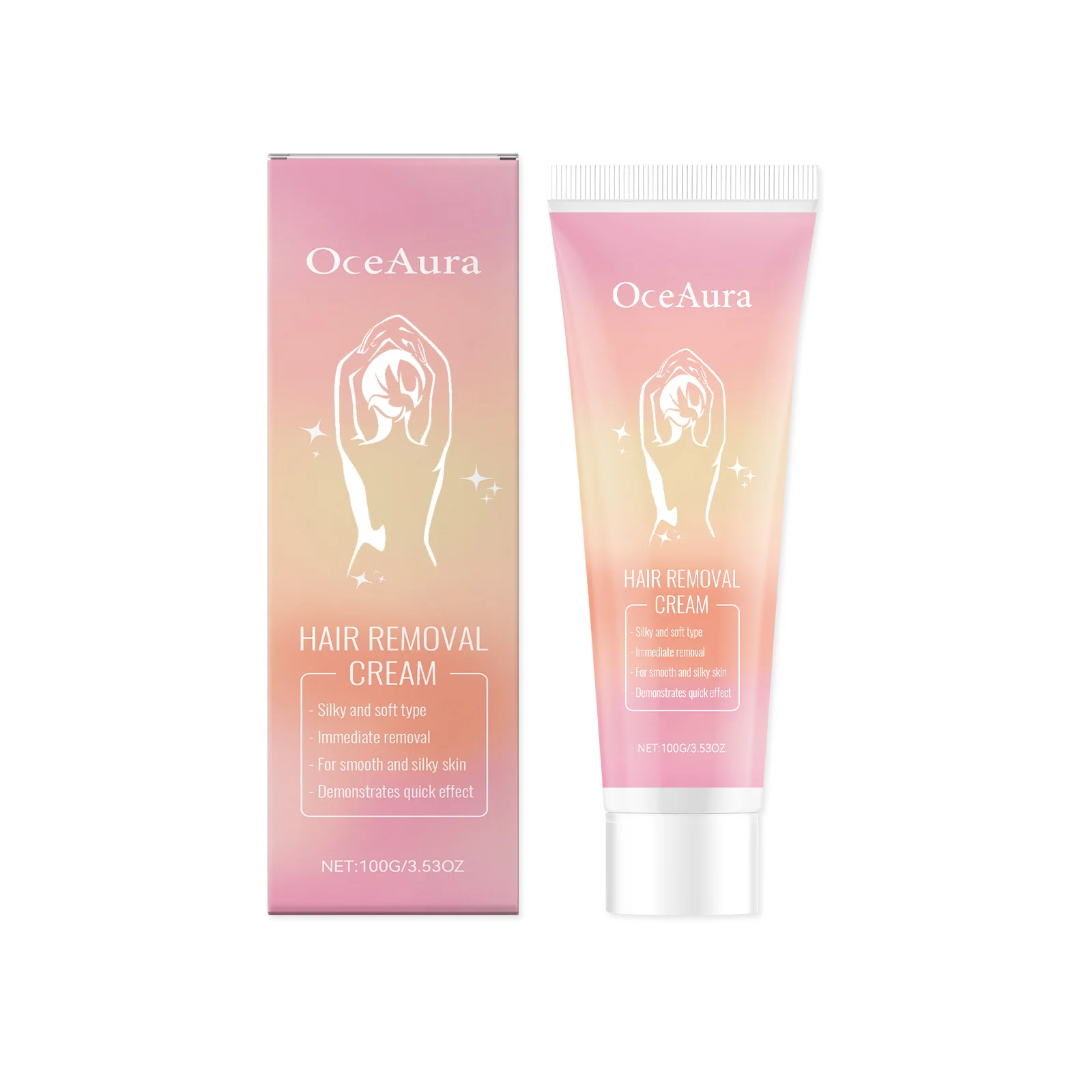 

OceAura Hair Removal Cream – Gentle, Soothing & Moisturizing for Smooth, Hair-Free Skin