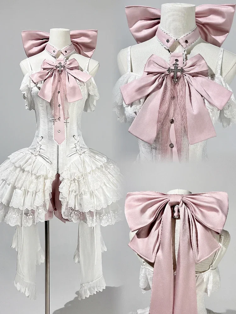 2025 giapponese dolce ragazza fiocco nastro Lolita balletto leggero Lo vestito elegante Cla principessa Jsk bretella Cos Comic-Con set di abiti