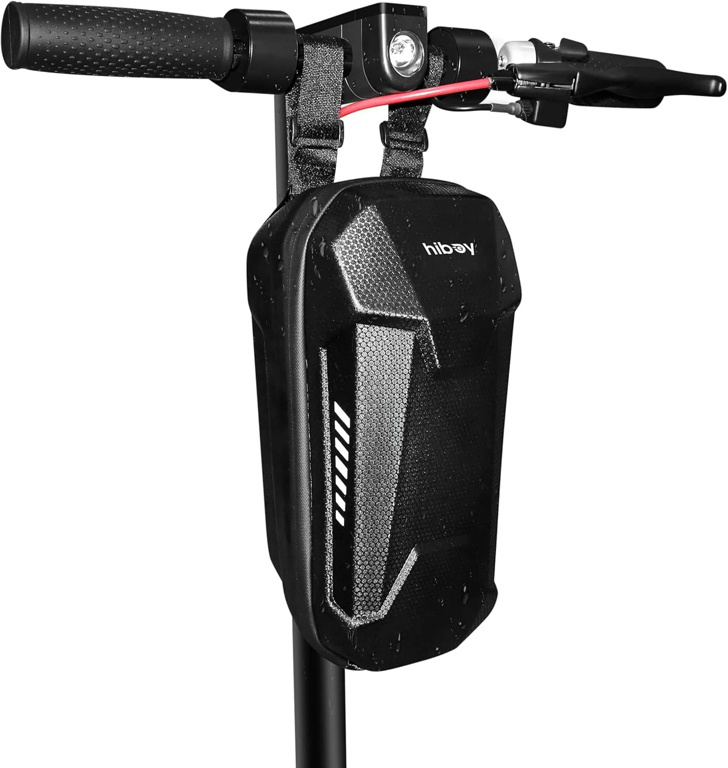 Hiboy 3L/4L Waterproof Handlebar Bag Large Capacity Front Frame Pouch for Electric Scooter/E-Bike/Bicycle/Motorcycle Stable Mount