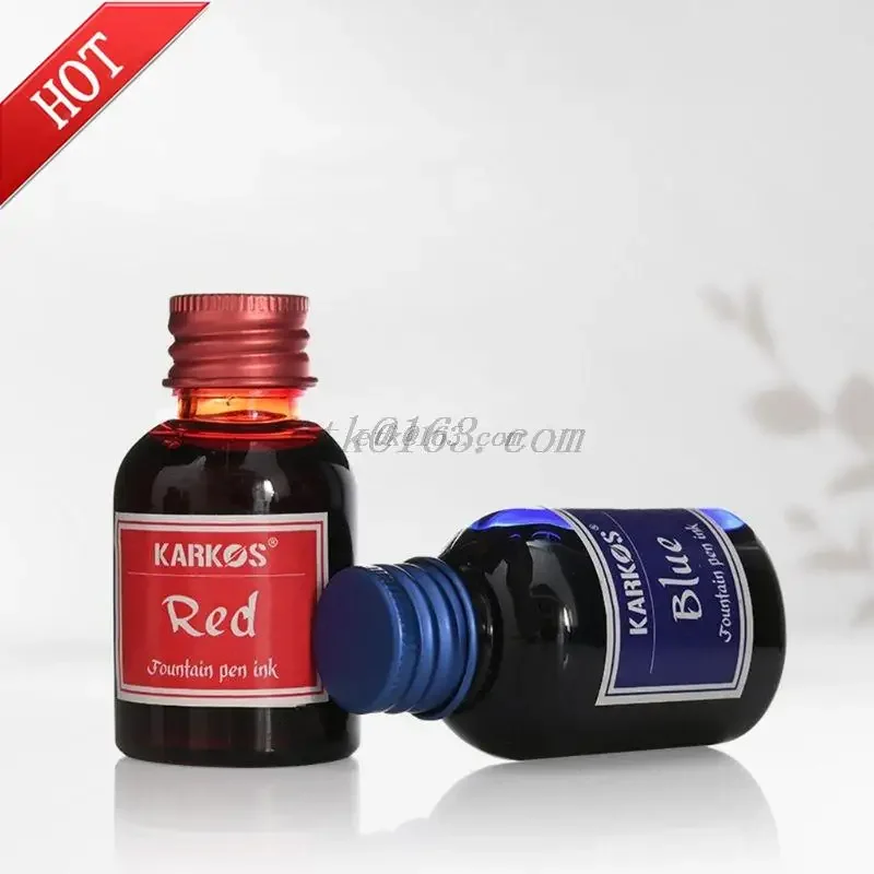 

1 Bottle Colorful 30ml Fountain Pen Refilling Inks Stationery School чернила для ручки