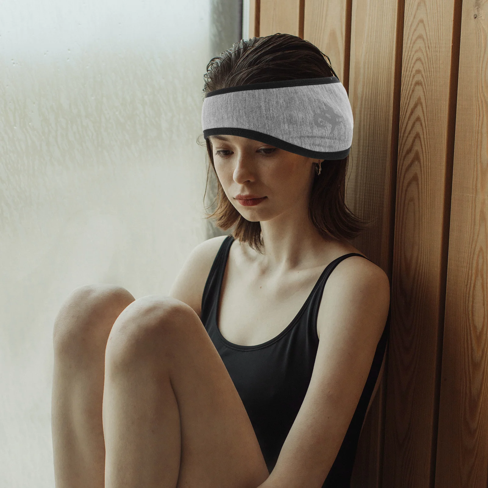 النوم الأذن إفشل الحد من الضوضاء قابل للتعديل رمادي فاتح يندبروف الشتاء الدافئ الأذن يفشل عازلة للصوت للأذنين لراحة النوم #2