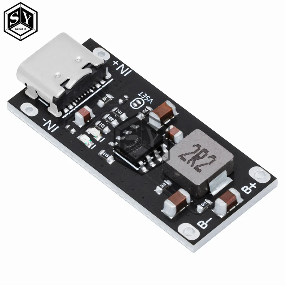 IP2312 CC/CV Mode Type-C USB Input High Current 3A Polymer Ternary Lithium Battery Quick Fast Charging Board 5V To 4.2V