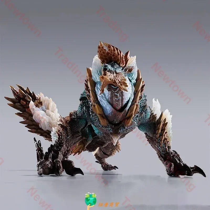 Bandai Monster Hunter S.H.MonsterArts SHM ZINOGRE 20th Anniversary Edition Anime Action Figure Finished Model Toy Gift for Kids