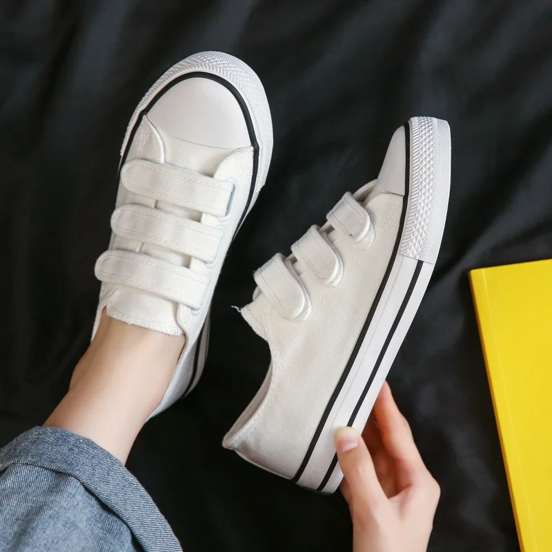 White Summer Sneakers For Women Shoes Breathable Casual Canvas Tenis Flat Hiking Zapatillas Hombre Zapatos Mujer Lazy Laofers