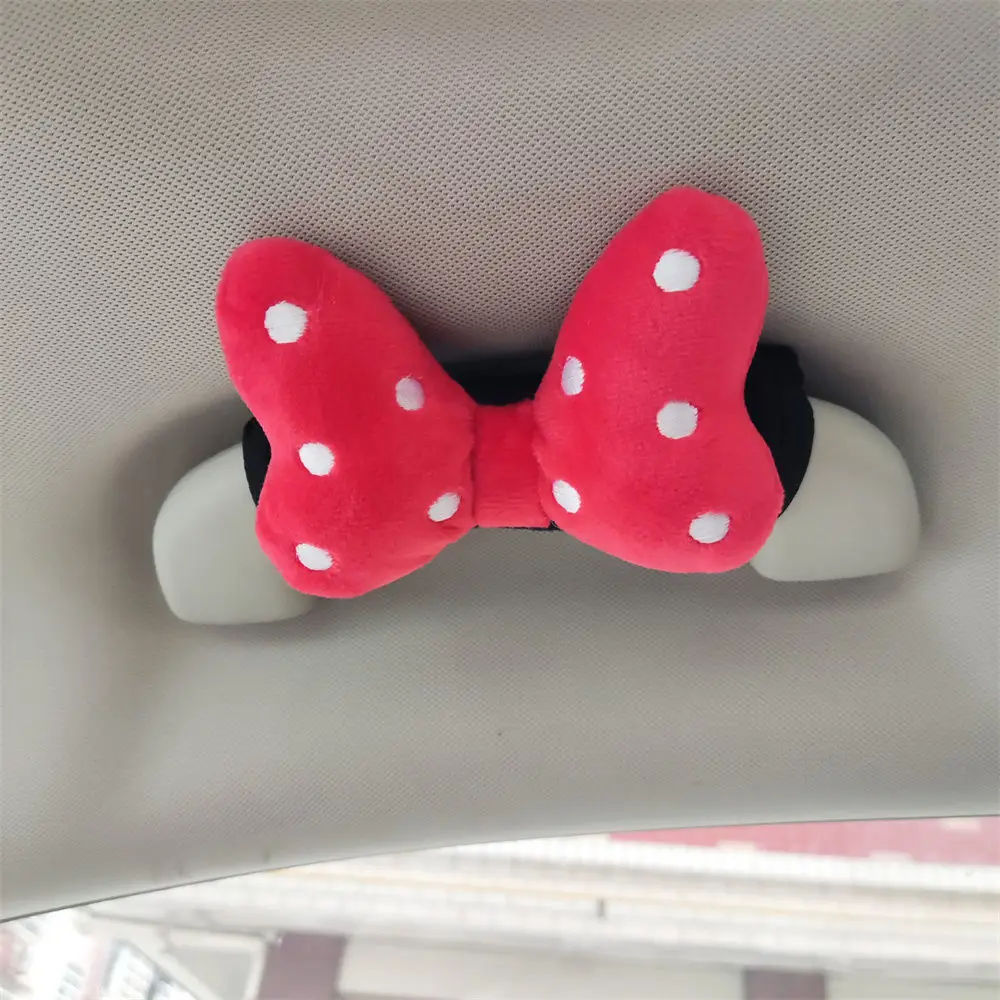 Rearview Mirror Cover Cute Car Interior Decoration Car Reversing Mirror Cover Decoration Cartoon Butterfly Knot