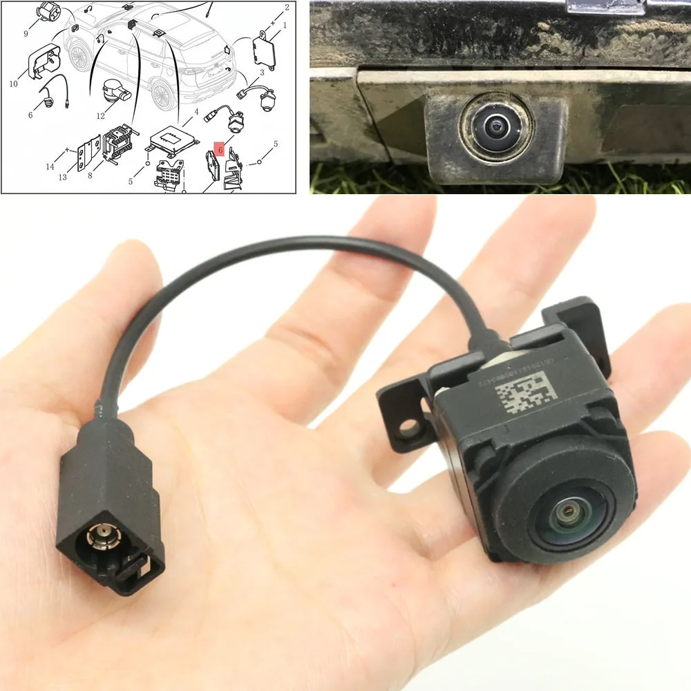 For Geely Boyue Pro Atlas Pro FX11 AZKARRA 2019+ Car Rearview Backup Parking Reversing Assist 360° Panoramic Camera 6600249224
