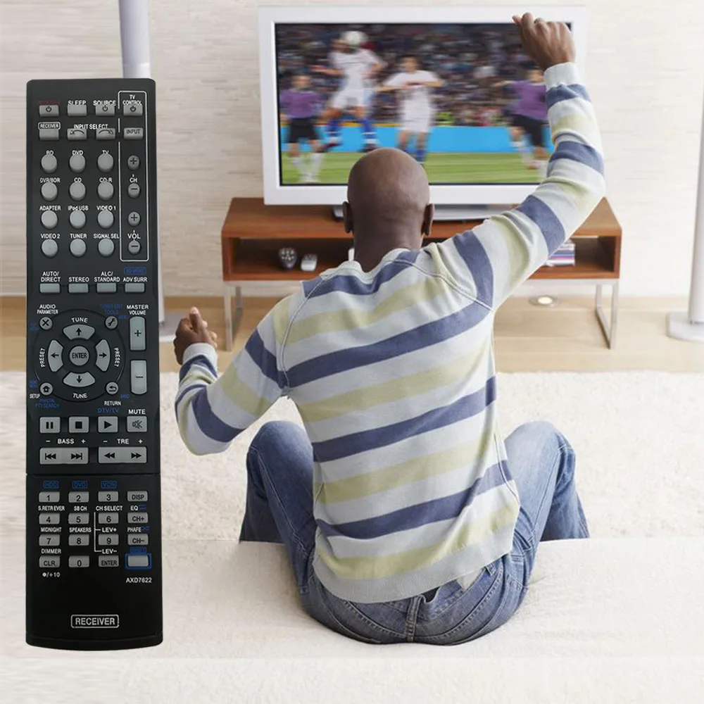 New AXD7622 Remote Control For Pioneer AXD7660  AXD7583 AXD7690 VSX-520 VSX-521 VSX-524 AV Receiver